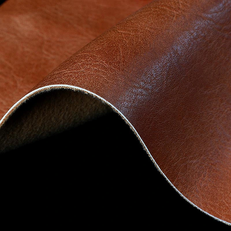 china supplier leather High quality china synthetic leather pu leather fabric for bags