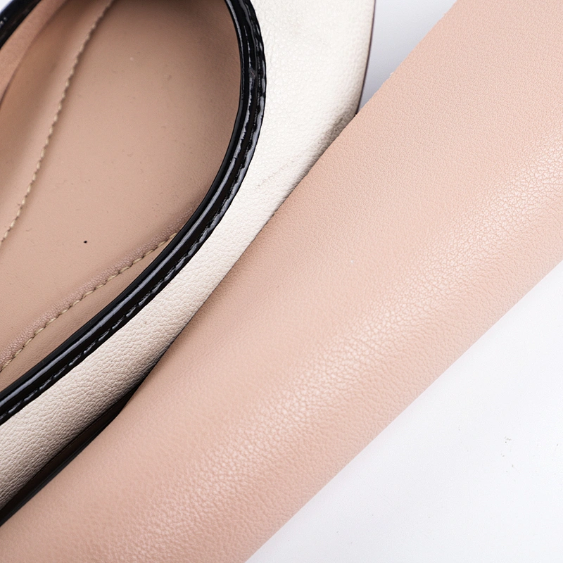 double face pvc leather shoes fabric leather leather material for industrial shoes