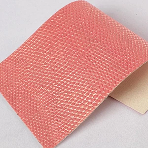shining PVC synthetic weave leather for handbag usage very good sell to pakistan and India market with cheapest price