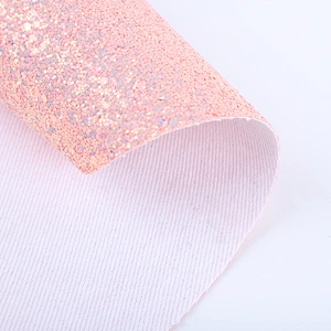 Glitter pvc leather faux leather sheets a grade leather for woman shoes