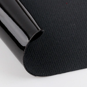 high glossy pu faux leather polish patent leather for handbag craft decoration leatherette glossy leather