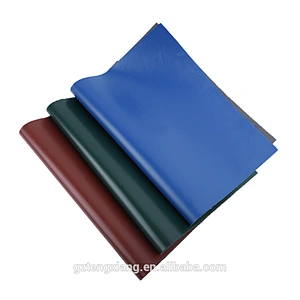 pvc faux leather for box a grade leather PVC cloth free leather