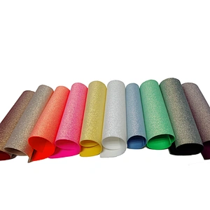 Shining Artificial materials for Lovely Bowknot  tela vinil glitter Laika Spandex chunky glitter fabric