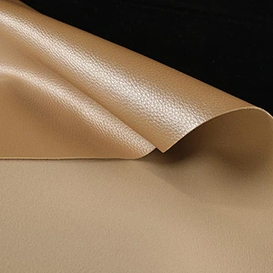 Classical Design PVC synthetic leather for ladies handbags usage with lychee embossed popular use for handbags