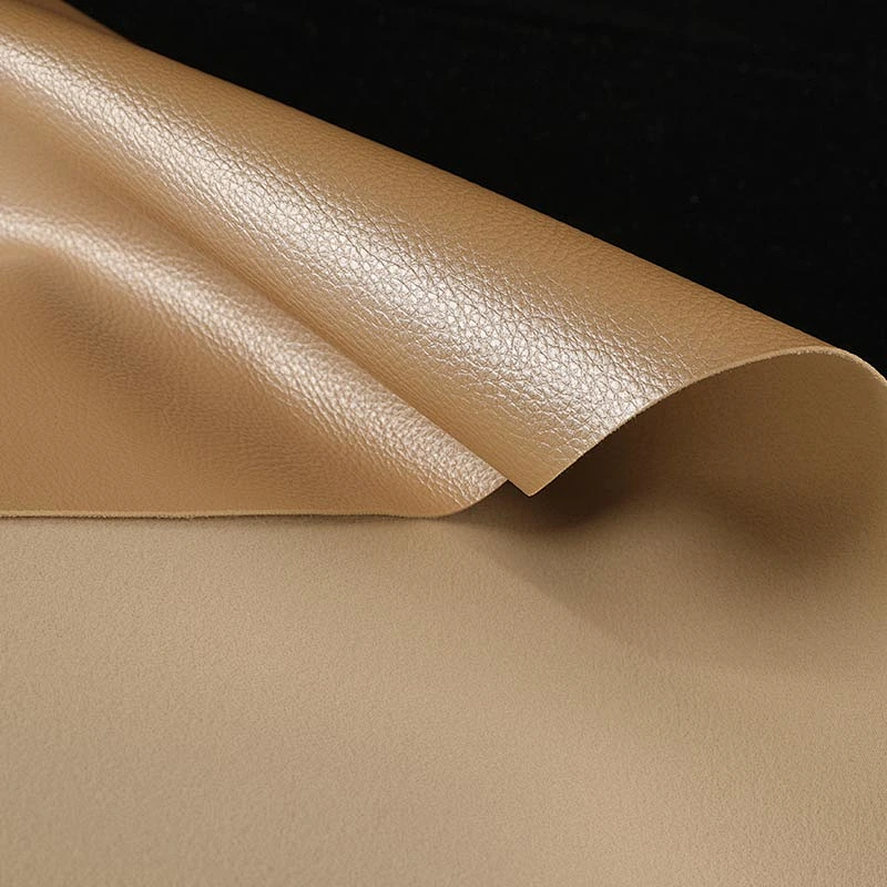 Classical Design PVC synthetic leather for ladies handbags usage with lychee embossed popular use for handbags