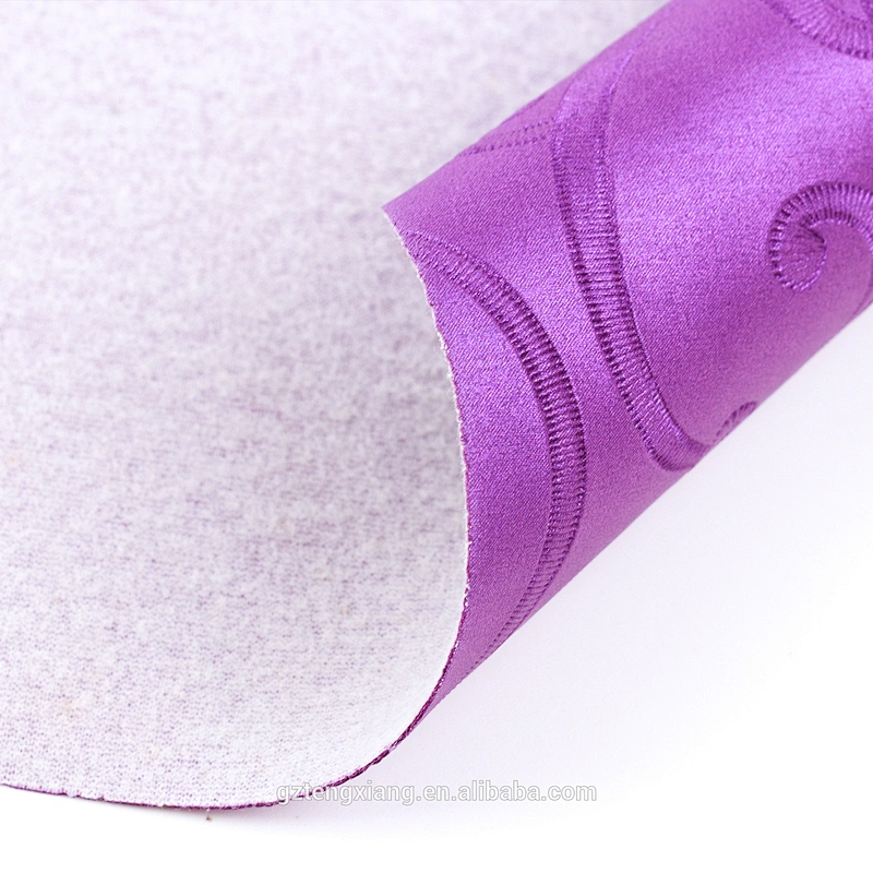 china artificial leather Indian style pattern synthetic leather PVC coward material