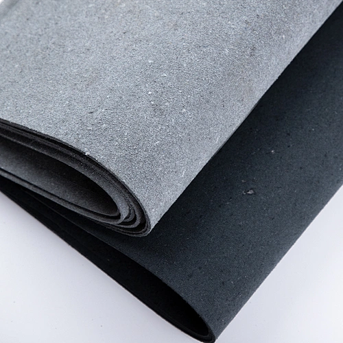 bonded leather Black Recycled leather sole for belt Recycled leather base