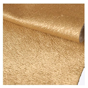 Mouse embossed PVC sofas leather material with metallic color and shining surface with colored imitation