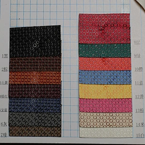 pvc leather for ladies handbags with brush backing
