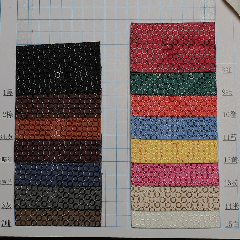 pvc leather for ladies handbags with brush backing