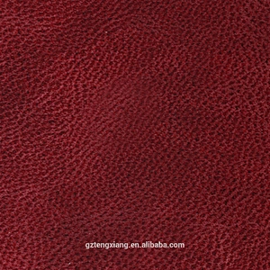 shoe upper leather Fine Texture Embossed With brush effect Chromatically Printed