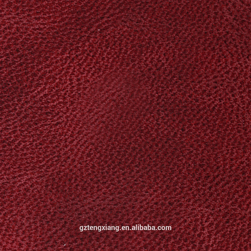 shoe upper leather Fine Texture Embossed With brush effect Chromatically Printed