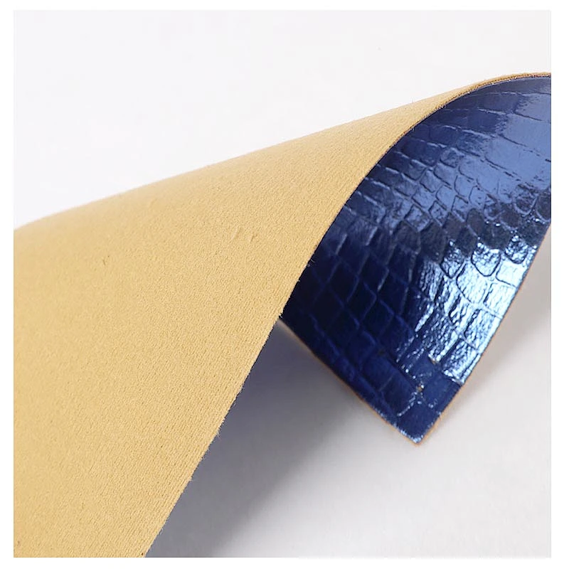 new design animal pvc fabric leather surface with very shining new design fabric to making bag