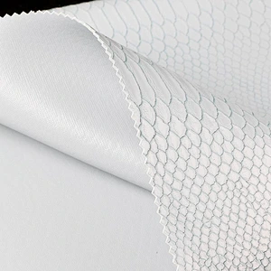 PVC Python skin leather imitation cotton backing with snake skin for  women handbag