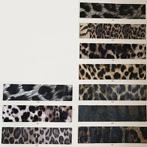 Many kinds of Good Animal grain Pu leather for handbags
