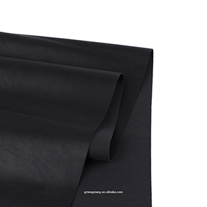pu leather waterproof shoes fabric leather fabric