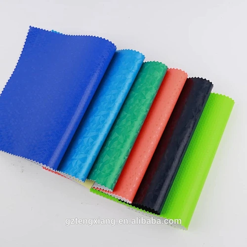 pvc cuir motifembossed pvc leatherpvc leather for Athletic shoe color leather for Soccer shoes Sport shoe man