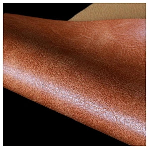 china supplier leather High quality china synthetic leather pu leather fabric for bags