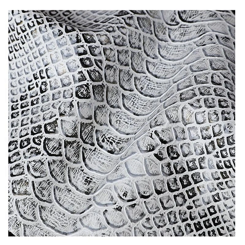 natural animal leather embossed PU leather for bag producing vegan leather
