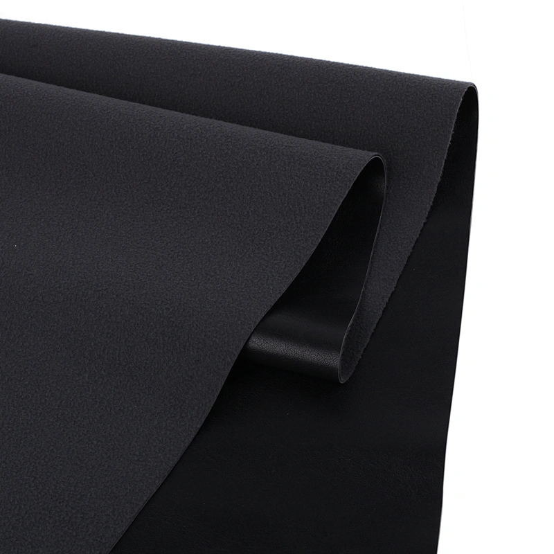 Sheepskin grain PU leather Skin feeling PU Synthetic leather can injection PU materials for man shoes