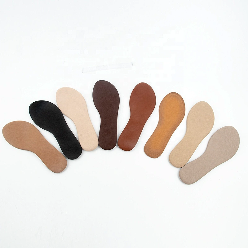 Cold-bonded PVC  TEXON semi pu leather for shoes insole handmade shoes SOCK LINING