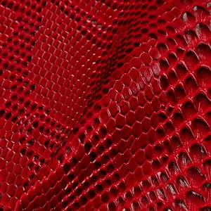 Newly Design Pvc Python snake Leather Handbags for Woman's Python Bags