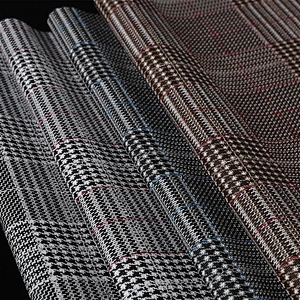 High quality pvc vinyl fabric faux with brush backing popular use for ladies handbags
