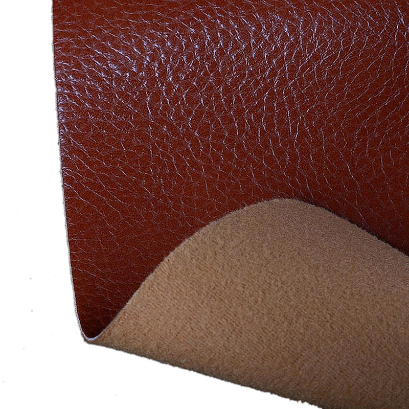 Crystal lychee pattern pu leather popular use for handbags