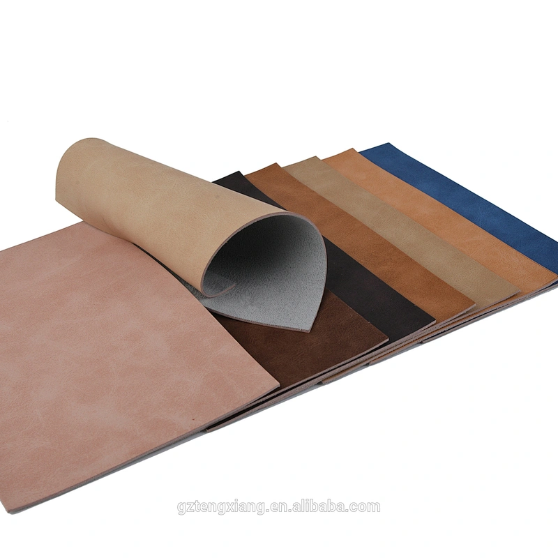 semi pu rexine leather manufacturecustom pu leather for shoes synthetic leather production line
