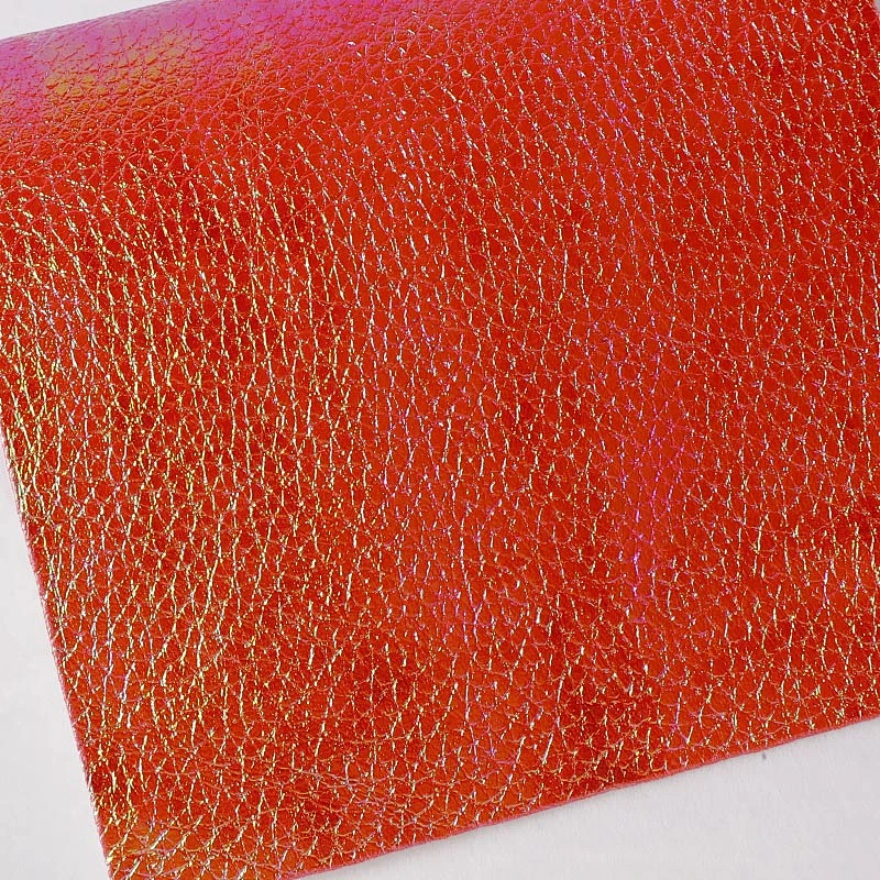 PVC synthetic leather with Lychee emboss for handbags upper usage leatherette for bags