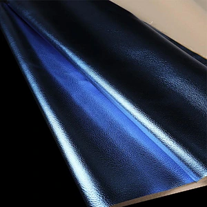 Pvc synthetic leather with shinning surface for woman bags