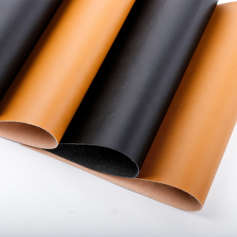 PU leather material for shoe midsole insoles lining package rexine artificial leather