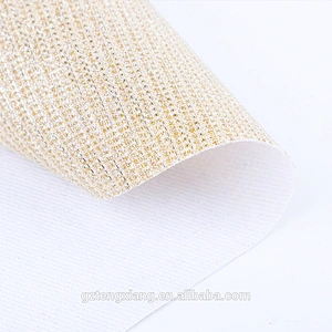Glittering leather Shining Artificial materials for lady shoes Glitter leather