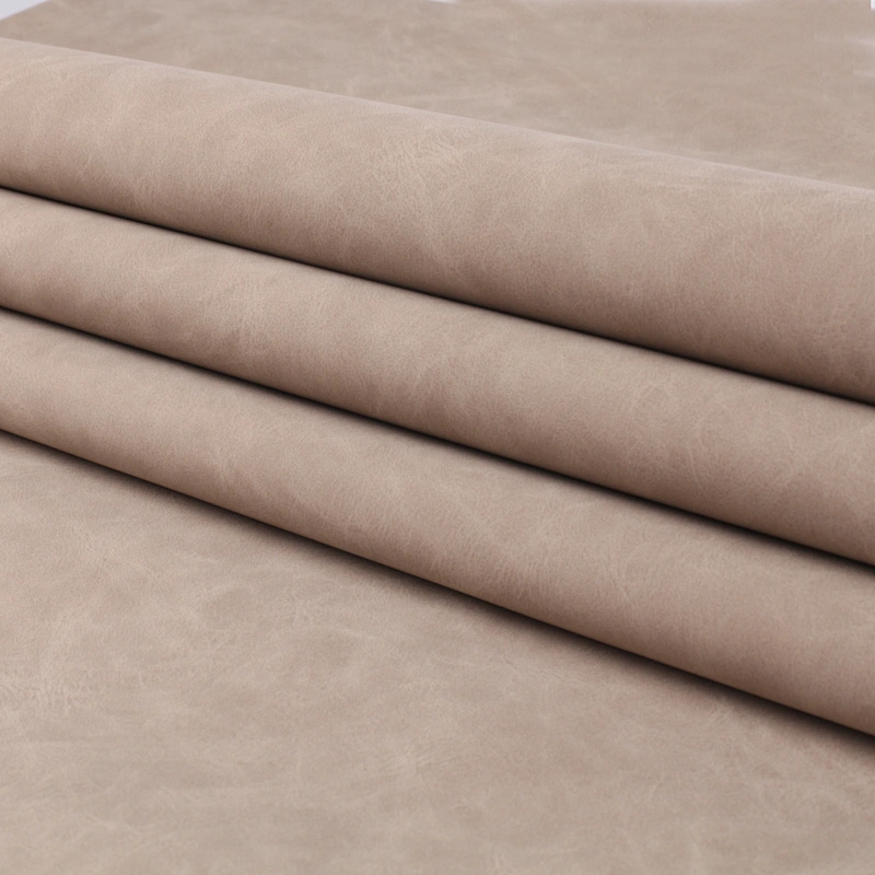 100% pu embossed synthetic leather material with imitation cotton for shoes upper usage