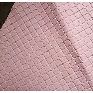 brushed cloth backing pvc leather rexine fabric pvc vinyl leatherette for handbag pillow decoration
