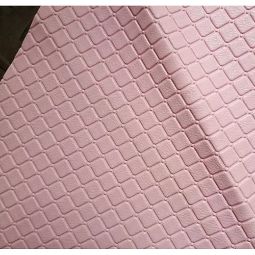 brushed cloth backing pvc leather rexine fabric pvc vinyl leatherette for handbag pillow decoration