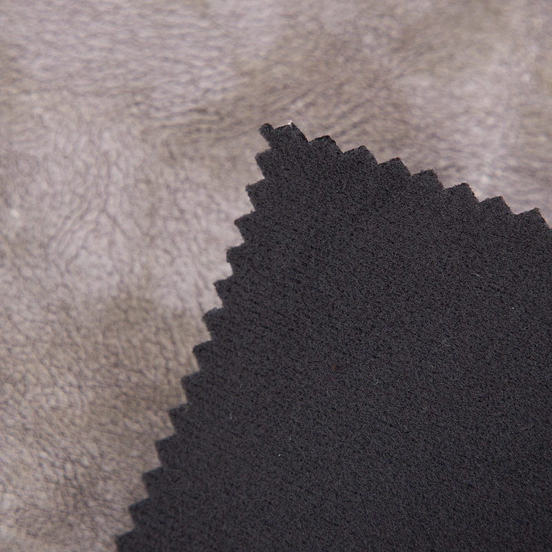 PU artificial leather shoe leather material top grain leather