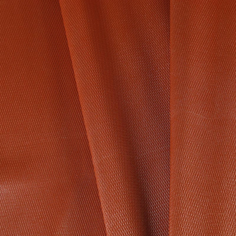 Weave embossed PU leather brushed leather for lady's handbag usage