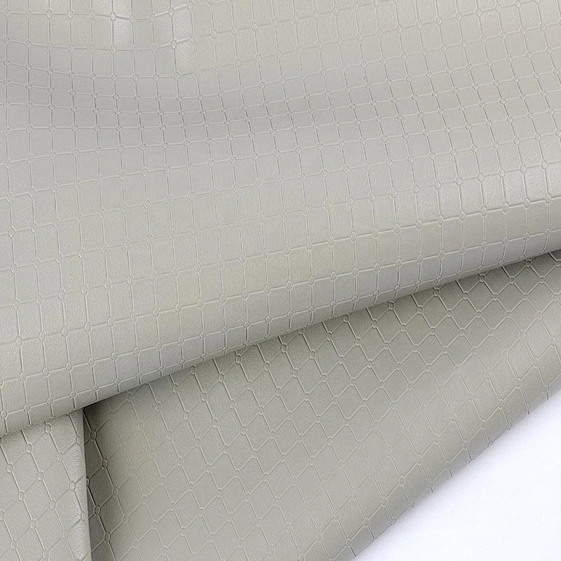 embossed pvc leather for car seat cover usage same with real leather design