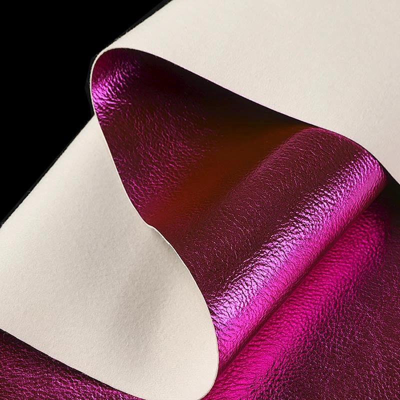 pvc  leather with shinning surface popular use for ladies handbags