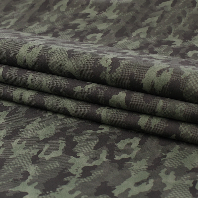 Hot sell PU leather with imitation leather fabric for shoes upper usage