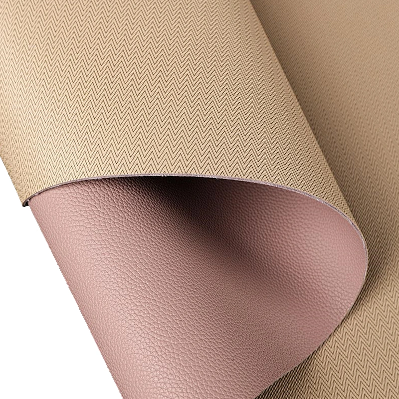 pvc artificial leather materials for making bags  transparent pvc leather