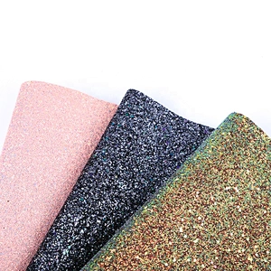glitter leatherette of pu leather fabric for shoes lady shoe use
