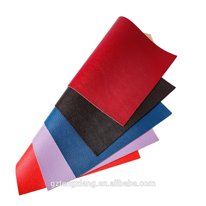 pvc leatherette faux leather fabric for handbag high quality pvc artificial leather
