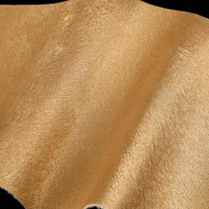Mouse embossed PVC sofas leather material with metallic color and shining surface with colored imitation