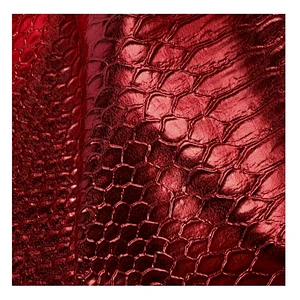 pvc leather for ladies handbags with like real snake skin emboss snake skin synthetic leather