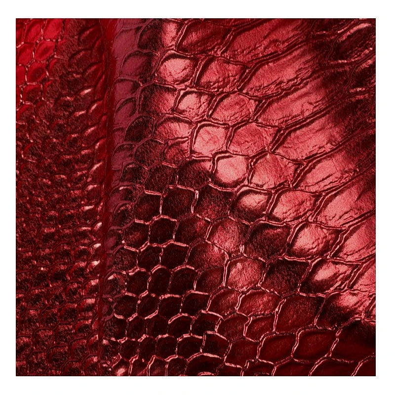 pvc leather for ladies handbags with like real snake skin emboss snake skin synthetic leather