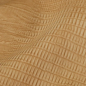 Pvc Genuine leather Lizard Grain for handbags Luxury real lizard skin bags leather Suede fabric