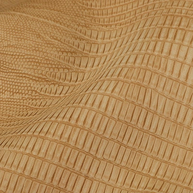 Pvc Genuine leather Lizard Grain for handbags Luxury real lizard skin bags leather Suede fabric