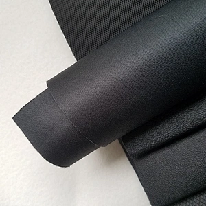 pu polyurethane leather fabric boxing glove leather black anti-slip ski glove leather